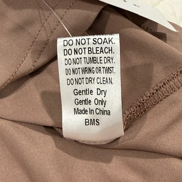 ElleFemme women maxi dress Tan Size M - Picture 11 of 11